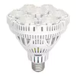 SANSI 36W LED Pflanzenlampe Vollspektrum E27 für Zimmerpflanzen und Hydroponik