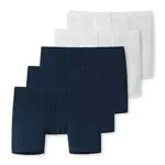 Schiesser Jungen 5 Pack Boxershort Unterhosen - 95/5 Organic Bio Baumwolle - Größe 92 bis 153