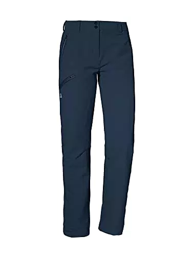 Schöffel Ascona Warm Damen Wanderhose - Atmungsaktive Thermohose mit Stretch