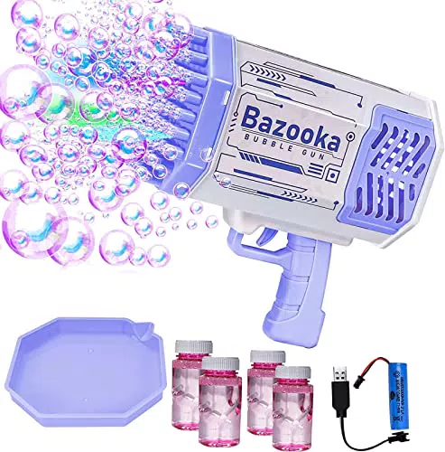 Bubble Machine - Seifenblasenpistole für Kinder und Erwachsene, ideal für Partys
