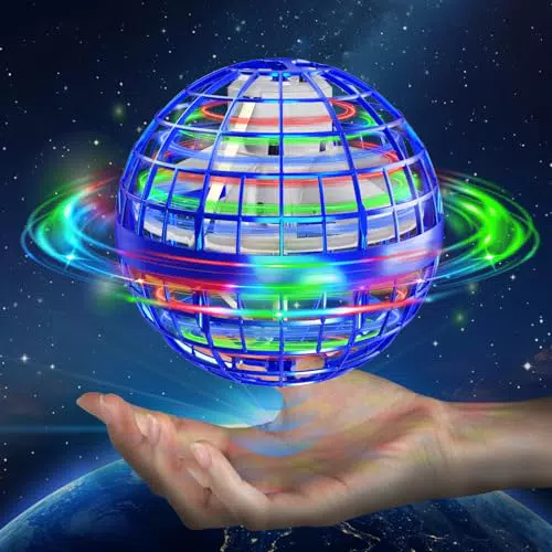 Semaï Fliegender Ball - Handgesteuertes Spielzeug mit RGB Licht für Kinder 6-12 Jahre