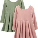Simple Joys by Carter's Mädchen Stretch Rib Kleid