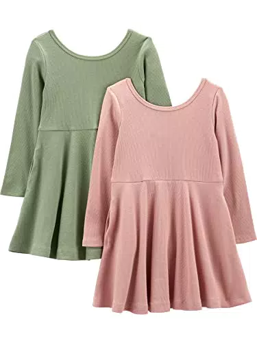 Simple Joys by Carter's Mädchen Stretch Rib Kleid