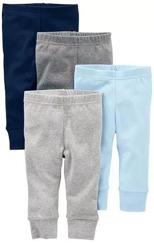 Simple Joys by Carter's Unisex-Baby 4-Pack Neutral Pant Hose