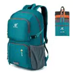 SKYSPER Ultraleichter Faltbarer Rucksack mit Nassfach für Wandern und Reisen