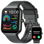 Smartwatch für Damen und Herren mit Telefonfunktion und Fitness-Tracking