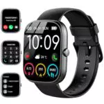 Smartwatch Damen Herren | HD Smartwatch mit Telefonfunktion | Fitnessuhr mit 113+ Sportmodi | IP68 Wasserdicht | Herzfrequenz Schlafmonitor | Schrittzähler