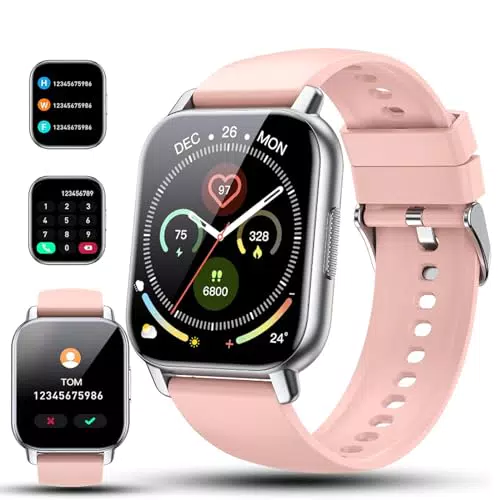Smartwatch für Herren und Damen, 1,85" Touchscreen, IP68, 112 Sportmodi