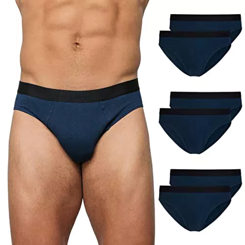 Snocks Herren Slip Unterhosen aus Baumwolle für Männer
