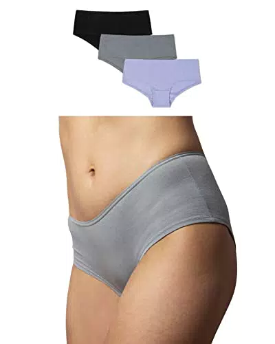 Snocks Damen Hipster Unterwäsche aus Baumwolle Größe L - Damen Slip