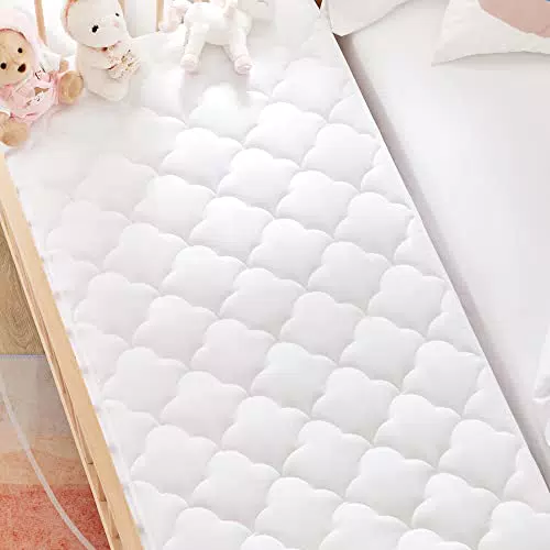 SONIVE wasserdichter Matratzenschoner für Babybett, Oeko-Tex Standard 100 zertifiziert