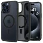 Spigen iPhone 15 Pro Ultra Hybrid Hülle - Transparent, Dünn, MagSafe-kompatibel