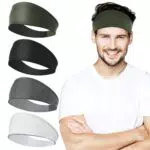 Sport Stirnband für Damen und Herren – Feuchtigkeitsableitendes Schweißband für Jogging, Yoga und Radfahren