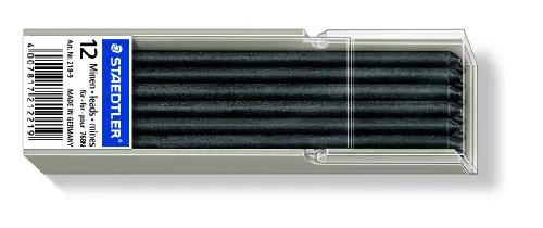 STAEDTLER Lumocolor non-permanent Spezialmine, 12 Stück Etui