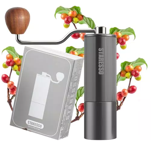 STARESSO Discovery Manuelle Kaffeemühle mit numerischer Einstellung für Espresso