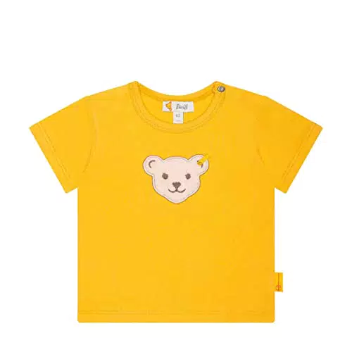 Steiff Unisex Baby T-shirt Kurzarm T Shirt, Bright Cobalt