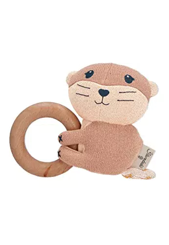Sterntaler Greifling Otti aus Holz - Bio Baby Spielzeug für kleine Hände