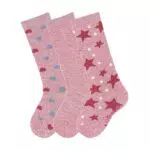 Sterntaler Mädchen Kniestrümpfe Herzen – Bequeme Socken für Kinder