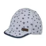 Sterntaler Schirmmütze für Jungen mit Sternchen-Muster, Alter: 18-24 Monate.