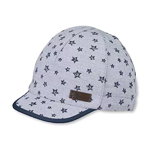 Sterntaler Schirmmütze für Jungen mit Sternchen-Muster, Alter: 18-24 Monate.