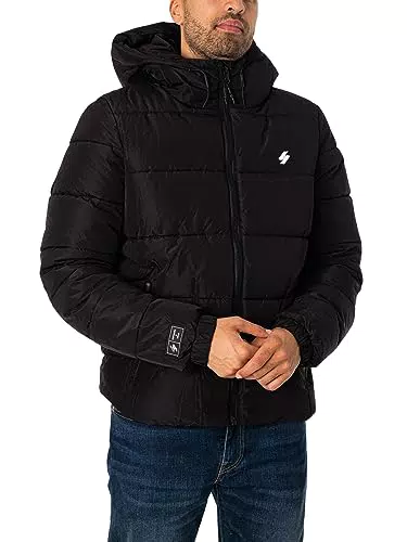 Superdry Herren Hooded Sports Puffr Jacket