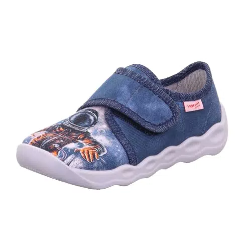 Superfit Jungen Bubble Hausschuh – Bequeme Hausschuhe für Kinder