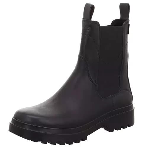 Superfit Mädchen ABBY Gore-Tex Chelsea-Stiefel, Schwarz