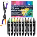 Surcotto Dual Brush Pen Set – Wasserbasierte Filzstifte für Aquarell und Handlettering