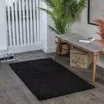 Surya Home Shaggy Berber Teppich Läufer für Wohnzimmer und Schlafzimmer