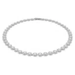 Swarovski Angelic Halskette Rund Rhodiniert
