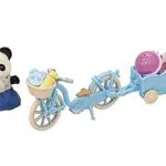 Sylvanian Families Fahrrad und Rollschuhe Spielset mit Figur