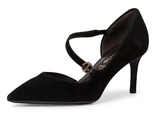 Tamaris Damen Pumps - Schwarze Klassiker