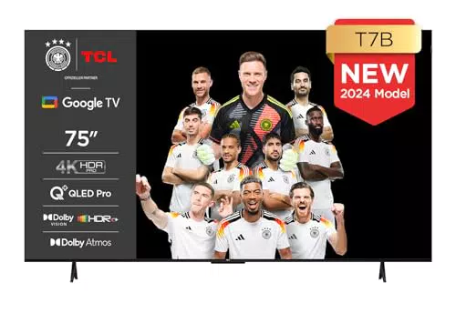 TCL 55T8B QLED Gaming Fernseher 4K UHD mit Google TV und Dolby Atmos