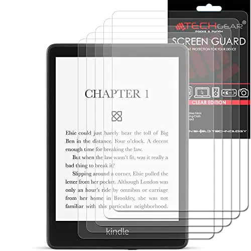 TECHGEAR Displayschutzfolie für Kindle Paperwhite 5 / Signature / Kids 6,8"