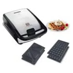 Tefal SW852D Snack Collection | Sandwich- und Waffelmaker mit Antihaftbeschichtung