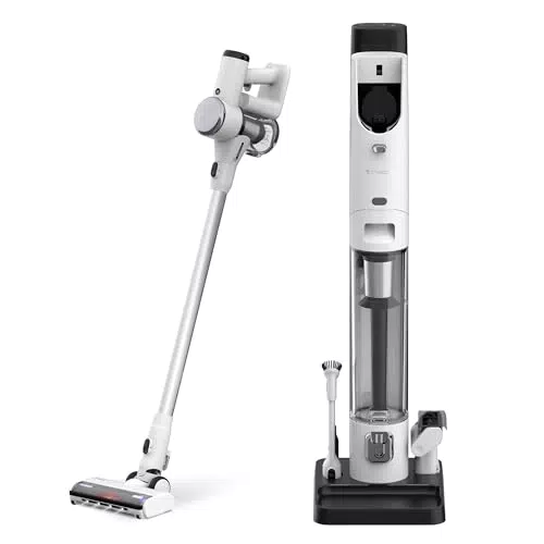 Tineco Pure ONE Station Kabelloser Staubsauger mit 65 Min Laufzeit für Tierhaare