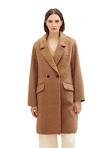 TOM TAILOR Damen Loose Fit Mantel 1037555 – Stilvoll und bequem