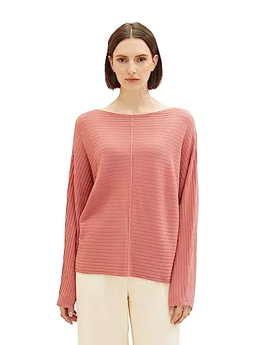 TOM TAILOR Pullover mit Rippstruktur für Damen
