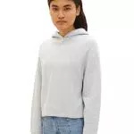 TOM TAILOR Denim Damen Basic Hoodie 1038374
