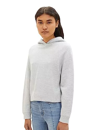 TOM TAILOR Denim Damen Basic Hoodie 1038374