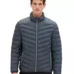 TOM TAILOR Herren Steppjacke Lightweight mit Stehkragen - Minimal Design