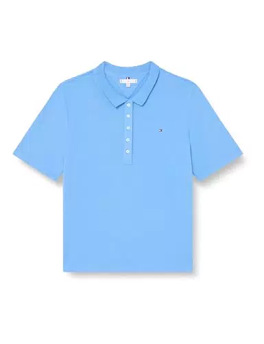 Tommy Hilfiger Damen Poloshirt Kurzarm Regular Fit