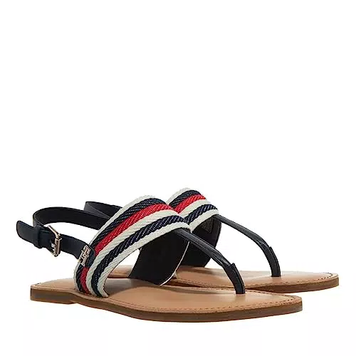 Tommy Hilfiger Damen Sandalen Flat Sandal für den Sommer
