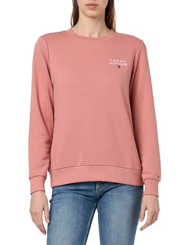Tommy Hilfiger Damen Sweatshirt ohne Kapuze - Stilvolles Design für jeden Anlass