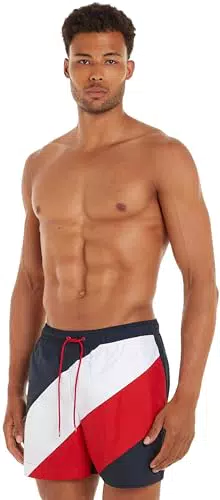 Tommy Hilfiger Herren Badehose Medium Drawstring Mittellang