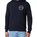 Tommy Hilfiger Herren Hoodie mit Kapuze - Blau