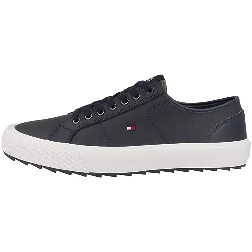 Tommy Hilfiger Herren Vulcanized Sneaker Cleated Schuhe