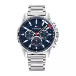 Tommy Hilfiger Multi Zifferblatt Quarz Uhr für Herren mit Rotguss Edelstahlarmband - 1791790
