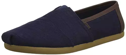TOMS ALPARGATA Espadrille Canvas Herren, Denim Braun