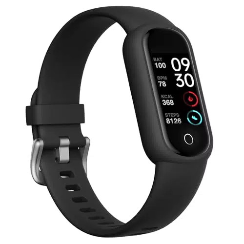 TOOBUR Fitness Tracker – Wasserdichte Pulsuhr mit Herzfrequenz- und Schlaftracker